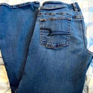american eagle size 10 high water pants